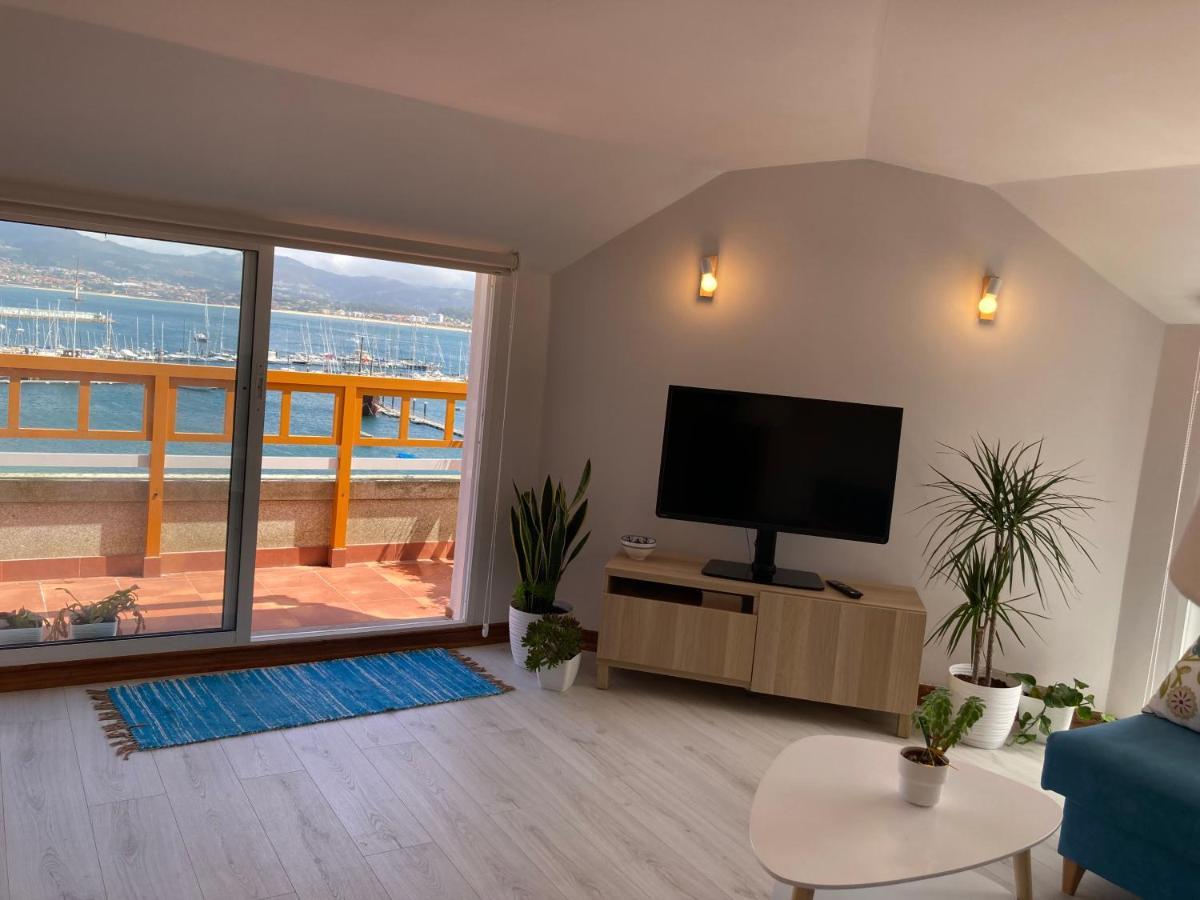 Ferienwohnung Exclusivo Atico Baiona Con Garaje Exterior foto