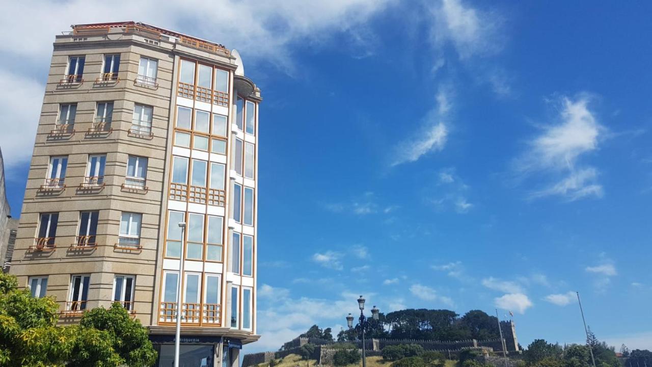 Ferienwohnung Exclusivo Atico Baiona Con Garaje Exterior foto