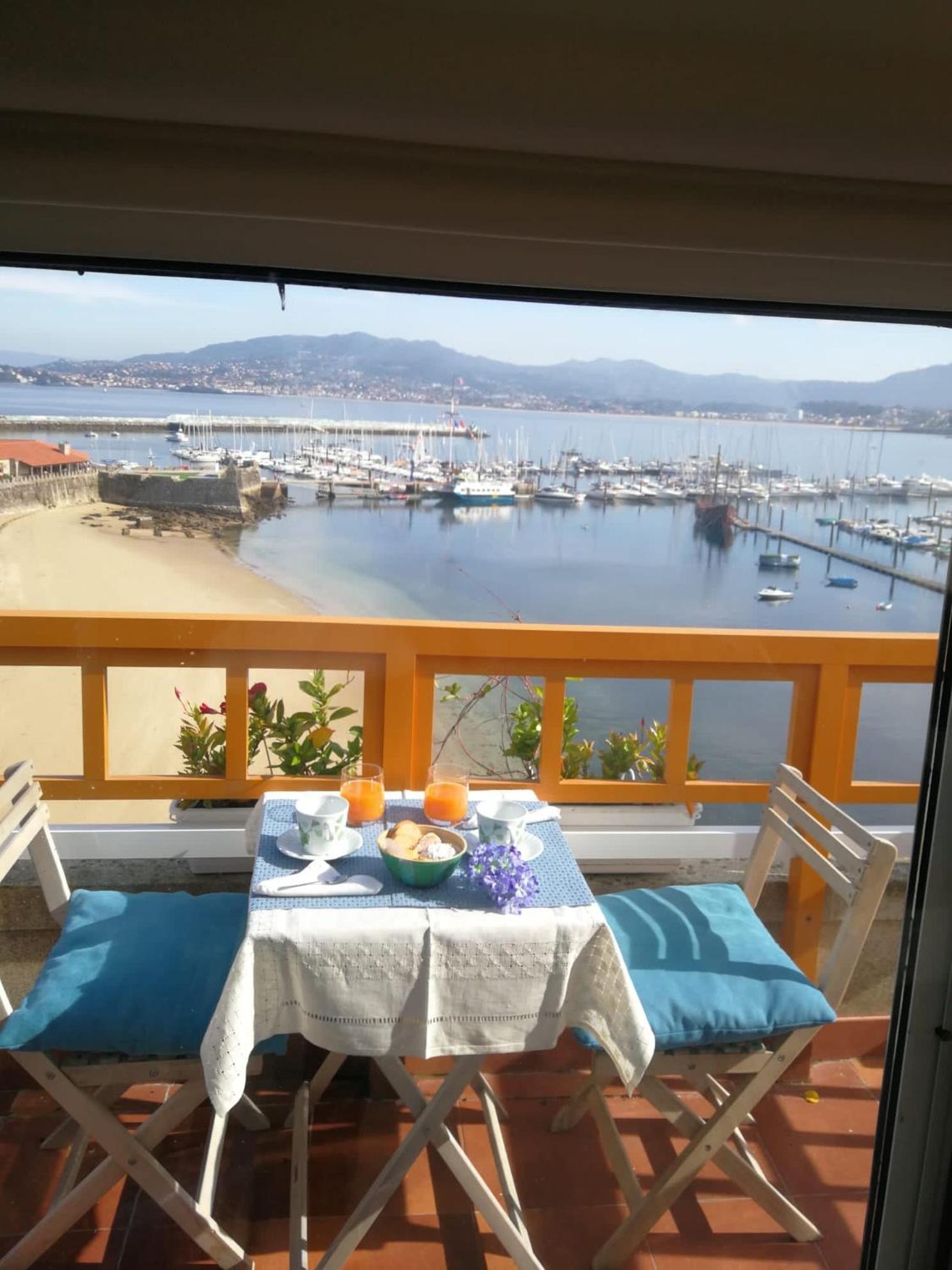 Ferienwohnung Exclusivo Atico Baiona Con Garaje Exterior foto